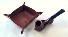 Load image into Gallery viewer, Leather Pipe Pouch Roll-Up
