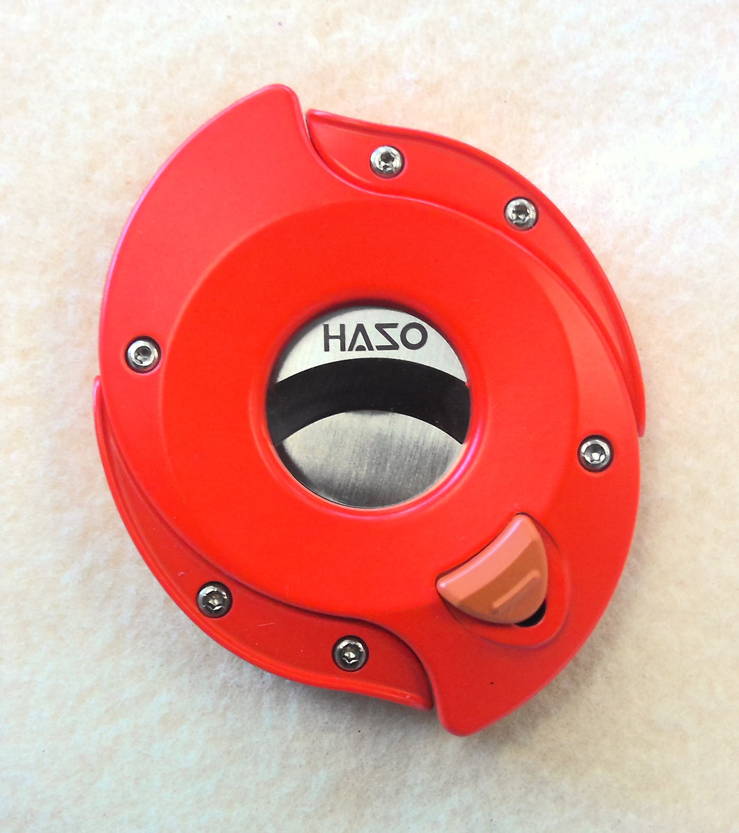 Haso Taiji Cigar Cutter, orange