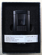 Load image into Gallery viewer, Lotus Duke, Triple Torch, Black
