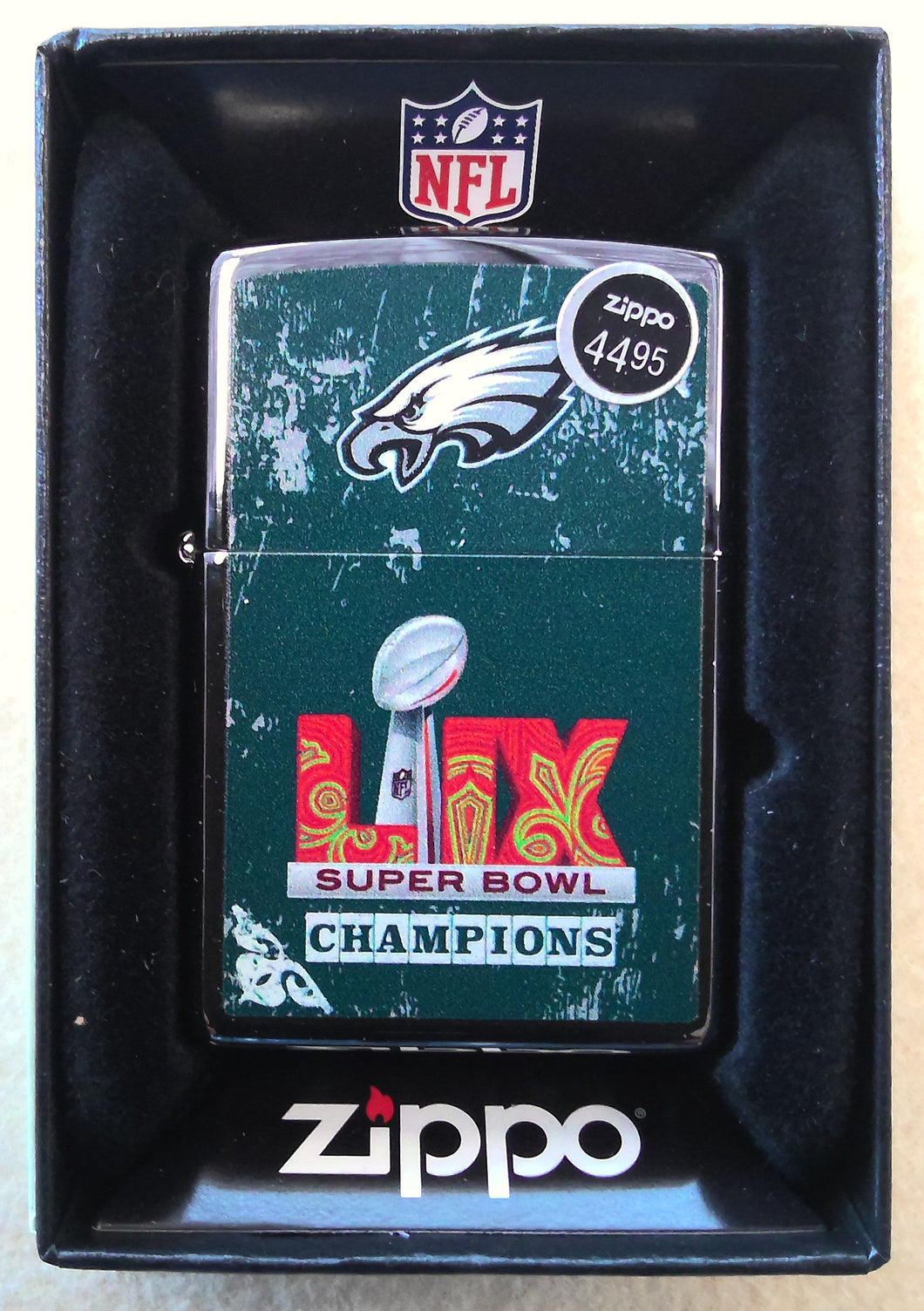 Zippo, Philadelphia Eagles Superbowl Champs