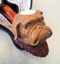 Load image into Gallery viewer, Block Meerschaum Bulldog Figural
