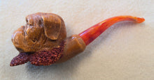 Load image into Gallery viewer, Block Meerschaum Bulldog Figural
