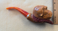 Load image into Gallery viewer, Block Meerschaum Bulldog Figural
