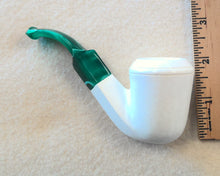 Load image into Gallery viewer, Block Meerschaum, Bent Bulldog, Nosewarmer
