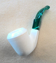 Load image into Gallery viewer, Block Meerschaum, Bent Bulldog, Nosewarmer
