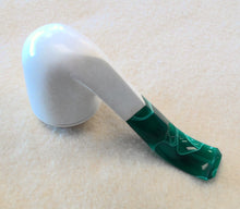 Load image into Gallery viewer, Block Meerschaum, Bent Bulldog, Nosewarmer
