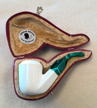 Load image into Gallery viewer, Block Meerschaum, Bent Bulldog, Nosewarmer
