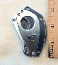 Load image into Gallery viewer, SMKN Ergo Cigar Cutter, Silver / Chrome
