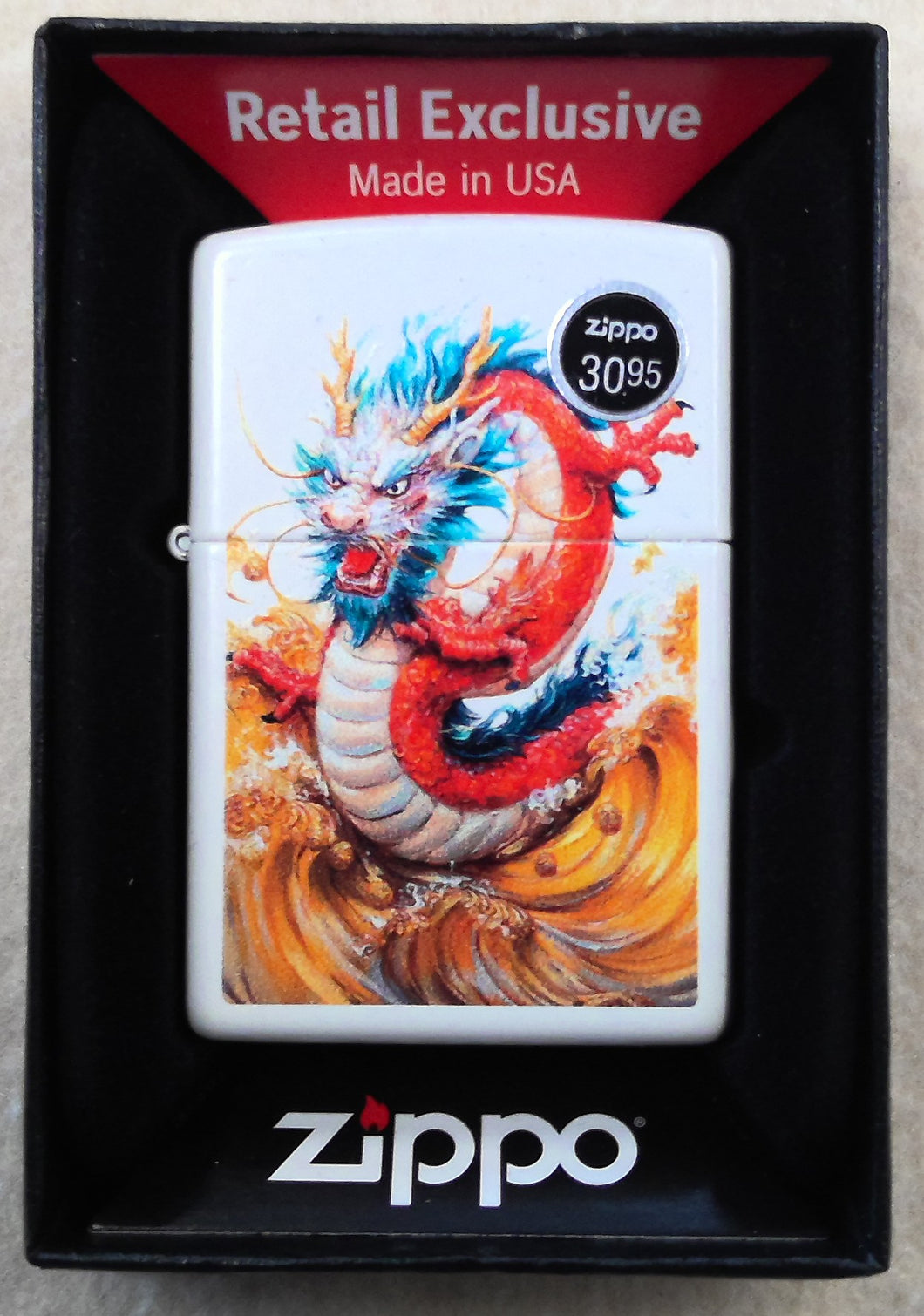 Zippo, Surfing Dragon, Retailer Exclusive
