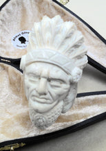 Load image into Gallery viewer, Block Meerschaum, Native Chief, Large
