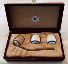 Load image into Gallery viewer, Block Meerschaum Falcon Bowl Set #5, (Bent)
