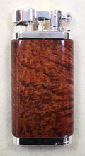 Load image into Gallery viewer, IM Corona Old Boy Pipe Lighter, Brown Smooth Silver
