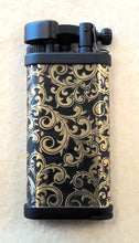 Load image into Gallery viewer, IM Corona Old Boy, Black Arabesque Pipe Lighter
