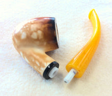 Load image into Gallery viewer, Block Meerschaum, Bent Billiard
