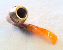 Load image into Gallery viewer, Paronelli Design, Virgin Briar, Brass Rim
