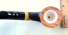 Load image into Gallery viewer, Dapper, Meerschaum Lined Olivewood Dublin (9mm)
