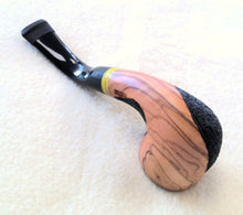 Load image into Gallery viewer, Dapper, Meerschaum Lined Olivewood Dublin (9mm)
