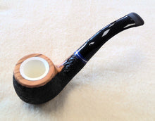 Load image into Gallery viewer, Dapper, Meerschaum Lined Olivewood Sitter (9mm)
