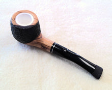 Load image into Gallery viewer, Dapper, Meerschaum Lined Olivewood Apple (9mm)
