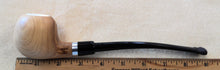Load image into Gallery viewer, Dapper, Meerschaum Lined Olivewood Churchwarden, Smooth (9mm)

