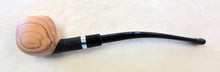 Load image into Gallery viewer, Dapper, Meerschaum Lined Olivewood Churchwarden, Rusticated (9mm)

