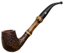 Load image into Gallery viewer, Rattray's Bamboo Sandblasted Brown Bent Billiard
