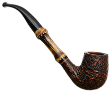 Load image into Gallery viewer, Rattray's Bamboo Sandblasted Brown Bent Billiard
