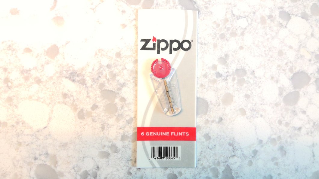 Zippo Flints, 1 pack of 6