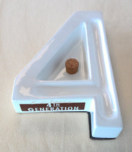 Load image into Gallery viewer, Ashtray, 4th Generation Logo Ceramic Pipe Ashtray With Cork
