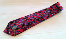 Load image into Gallery viewer, Silk Cigar Tie, Purple
